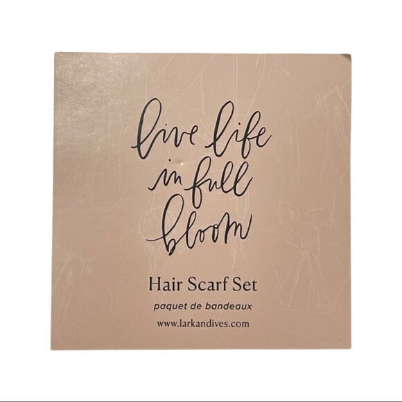 Lark & Ives Hair Scarf Set of Two - NWT - Picture 6 of 8